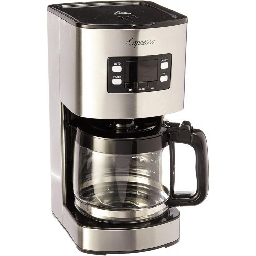  Capresso 434.05 12 Cup Coffee Maker SG300, Stainless Steel