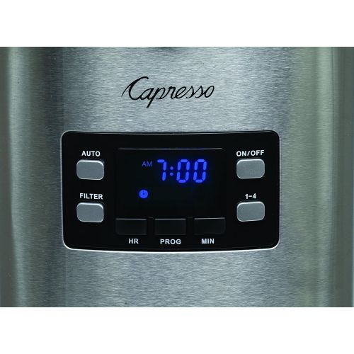  Capresso 434.05 12 Cup Coffee Maker SG300, Stainless Steel