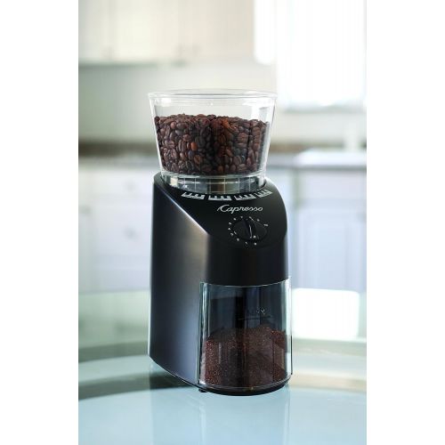  [아마존베스트]Capresso Infinity Conical Burr Grinder, Black