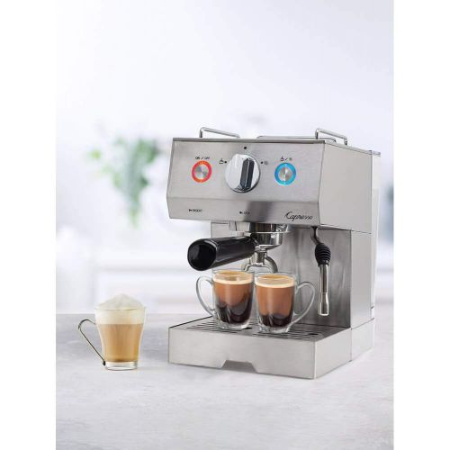  Capresso Cafe Select Professional Stainless Steel Espresso and Cappuccino Machine