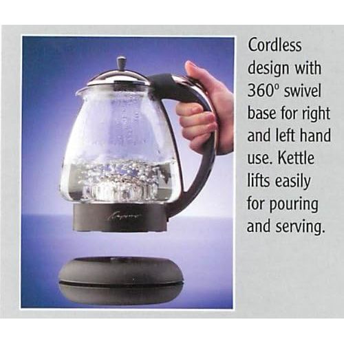  Capresso 259 Water Kettle, 10 x 8.25 x 6.25, Polished Chrome