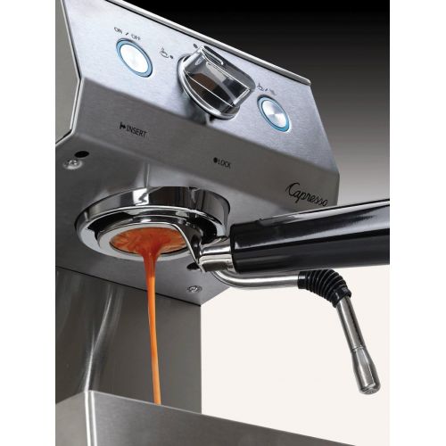  Capresso 125.05 Cafe Pro Espresso Maker, 42 oz, Silver