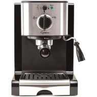 Capresso 116.04 Pump Espresso and Cappuccino Machine EC100, Black and Stainless