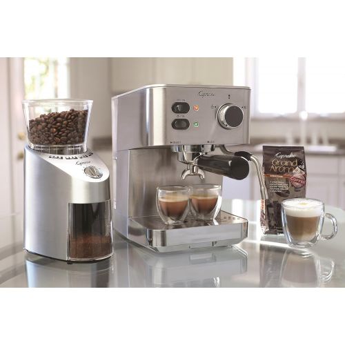  Capresso 118 Ec Pro Espresso And Cappuccino Machine, Silver