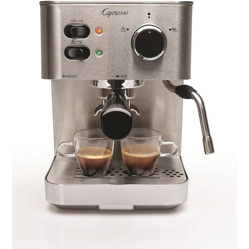  Capresso 118 Ec Pro Espresso And Cappuccino Machine, Silver