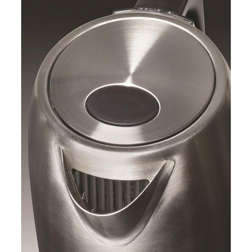  Capresso 277.05 H2O Steel Water Kettle, Silver