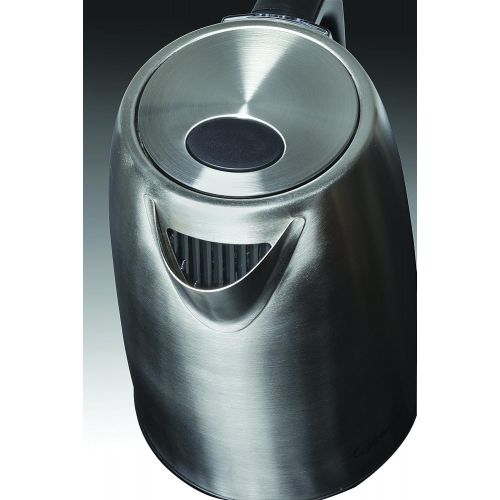  Capresso 277.05 H2O Steel Water Kettle, Silver