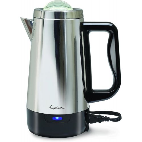  Capresso 403.05 Perk, 8 Cup Coffee Maker, Metallic