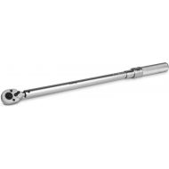 Capri Tools 31202-250FL 30-250 Foot Pound Industrial Torque Wrench, 12 Drive, Matte Chrome