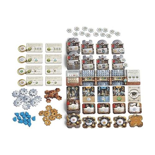  Corrosion, Strategy Board Game, Medium-Heavy Euro with Ample Player Interaction, 1 to 4 Players, 60 to 120 Minute Play Time, Ages 12 and Up