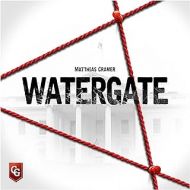 Capstone Games: Watergate - White Box Edition - Historical Strategy Board Game, 2 Players, Ages 12+, 30 to 60 Min