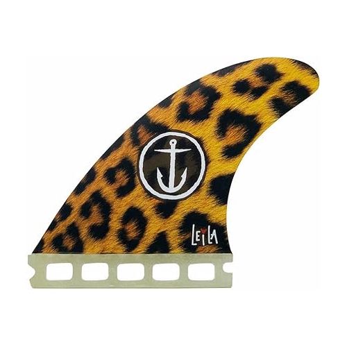  Captain Fin Leila Hurst Futures Thruster Fin Set - Cheetah - S