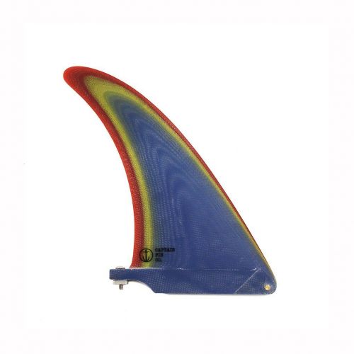  Captain Fin Co. Alex Knost Classic 8.5 Inch Surfboard Fin | Longboard Fin | Blue