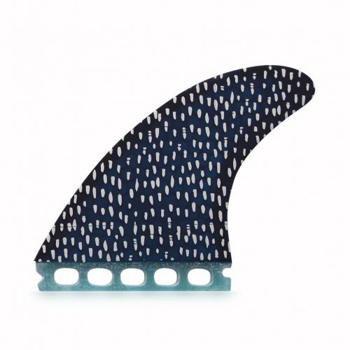  Captain Fin Co. Dane Reynolds SM Single TabFutures Compatible Surfboard Fin, Silver