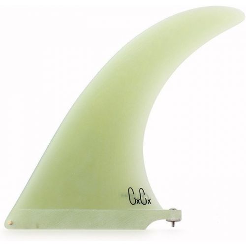  Captain Fin Co. Christenson 10 Longboard Fin Clear