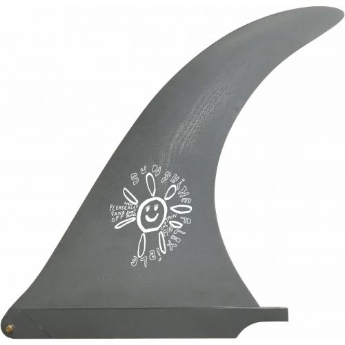  Captain Fin Co. Alex Knost Sunshine 10 Inch Surfboard Fin - Longboard Fin - Grey