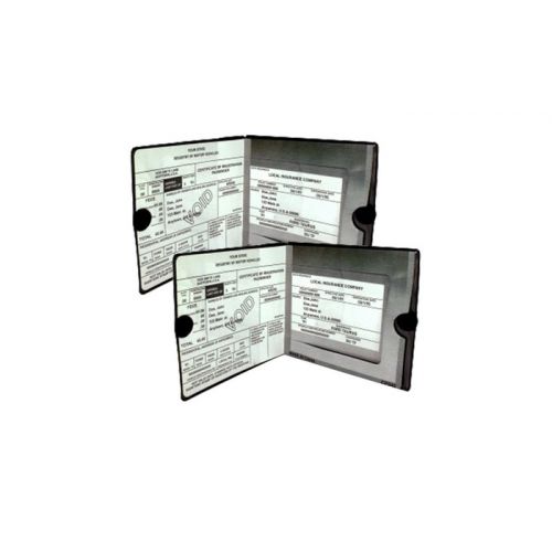  Car Insurance, Registration, and Document Holders (2-Pack)