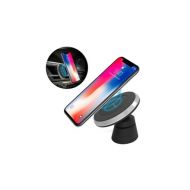 Car Mount Wireless Fast Charger Magnetic Holder For Samsung iPhone X 8
