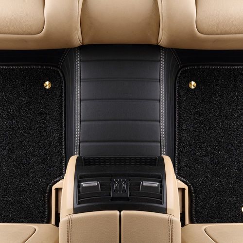  Car Charm Automobile Car Charm Custom Heavy Duty High-Grade Waterproof Leather Car Carpet Double Floor Floor Matsfor Mercedes Benz GLE Class GLE300d 350 350d 400 500 550 GLE 43AMG 450AMG 63AMG (GLE SU