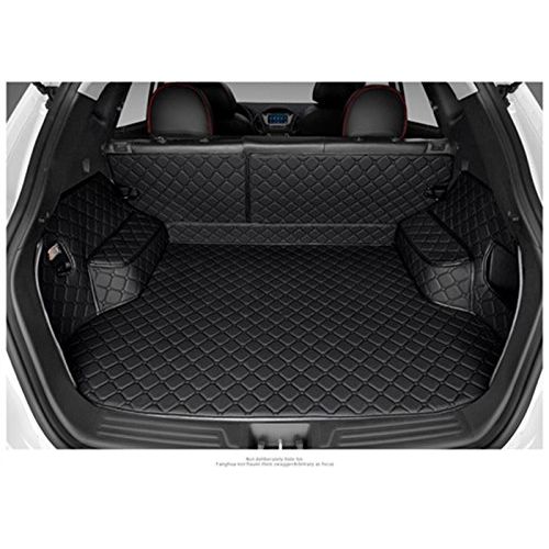  Car Charm Automobile Cargo Mat Full Covered Trunk Mats Cargo Liners Leather Boots Liner Pet Mats for Land Rover LR2 Discovery 3 4 5 Evoque Discovery Sport Range Rover Velar (Discovery Sport, Black with