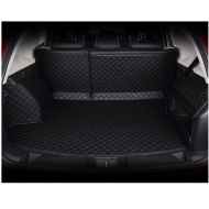 Car Charm Automobile Car Charm Waterproof Custom Fit Cargo Mat Full Covered Trunk Mats Cargo Liners Leather Boots Liner Pet Mats for Mercedes Benz GLE Class GLE300 320 350 400 450 GLE500 (GLE, Black Bl