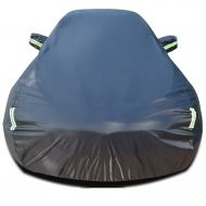 Car Covers GJ, High Density Reverse Lint, Car Umbrella Tent Car Sunshade, with Mirror Pocket,with Anti-UV,Water-Proof, Proof Wind, Snow, for Any All Conditions