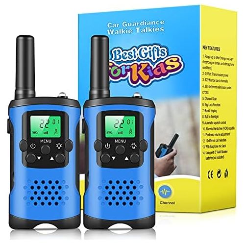  [아마존베스트]Car Guardiance Walkie Talkies for Kids, 22 Channel 2 Way Radio 3 Mile Long Range Kids Toys & Handheld Kids Walkie Talkies, Best Gifts & Top Toys for Boy & Girls Age 3 4 5 6 7 8 9 for Outdoor Adve