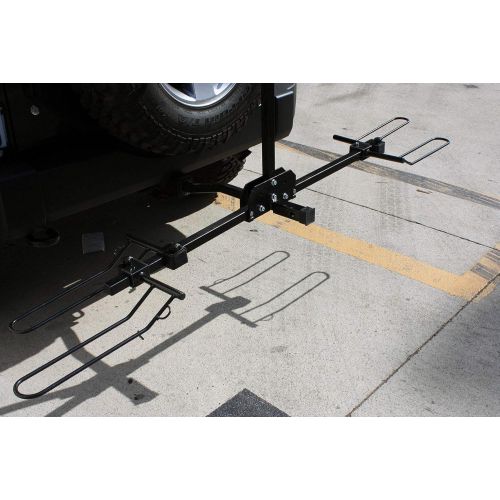  Car bike rack M2 Outlet Double Bike Hitch Mount Rack 1-1/4 2 Receiver Rear Carrier Locking Pin