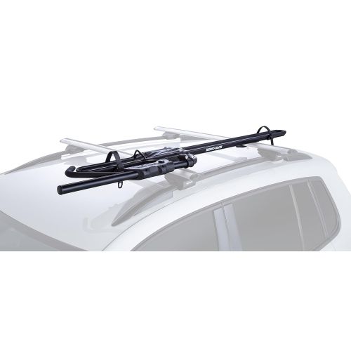  Car bike rack Rhino Rack Roof Top Hybrid Bike Carrier with Ratchet Arm and Multiple Locking Systems to Avoid Theft