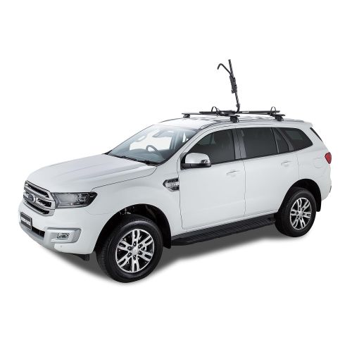  Car bike rack Rhino Rack Roof Top Hybrid Bike Carrier with Ratchet Arm and Multiple Locking Systems to Avoid Theft