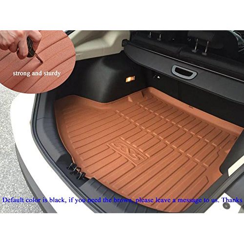  Car mats Kaitian 1pcs New Leather Car Rear Trunk Cargo Mat Cargo Liner Cargo Tray Boot Mat Boot Liner Boot Tray Custom Fit for BMW X6 2009 2010 2011 2012 2013 2014 2015 2016 2017 2018 2019