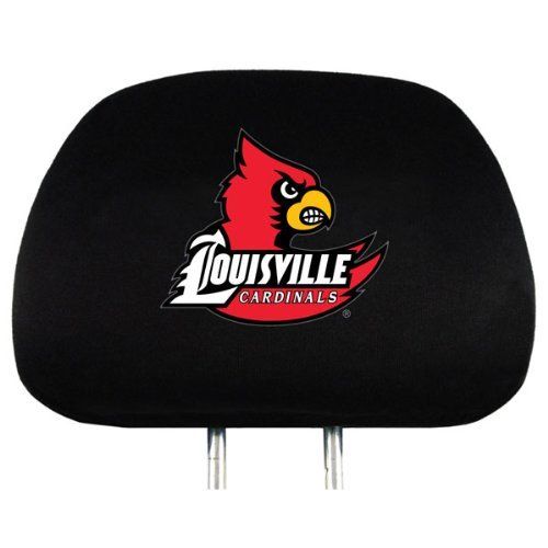 Car mats University of Louisville Automotive Gift Set.Wow! Logo On Front and Rear Auto Floor Liner. You get 2 Head Rest Cover 4 Floor Mat and 1 Wheel Cover in this gift set. Perfect to Loui