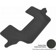Car mats 3D MAXpider Second Row Custom Fit All-Weather Floor Mat for Select Ford Flex Models - Kagu Rubber (Tan)