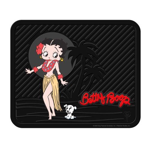  Car mats Plasticolor Betty Boop Aloha Style Molded Utility Mat- 14