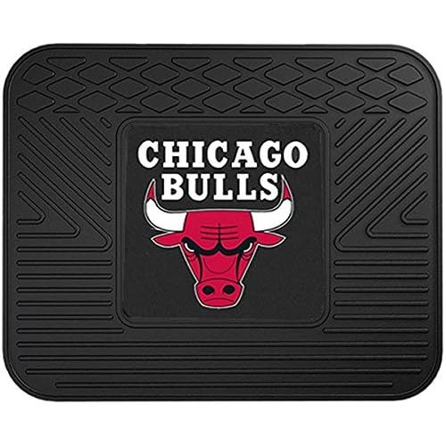  Car mats 5pcs NBA CHICAGO BULLS RUBBER FLOOR MATS & STEERING COVER for CAR TRUCK VAN
