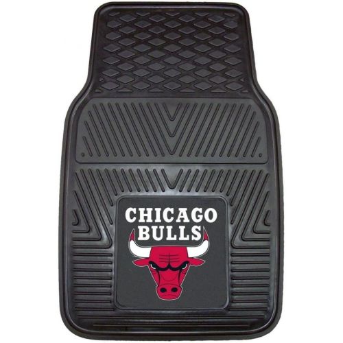  Car mats 5pcs NBA CHICAGO BULLS RUBBER FLOOR MATS & STEERING COVER for CAR TRUCK VAN