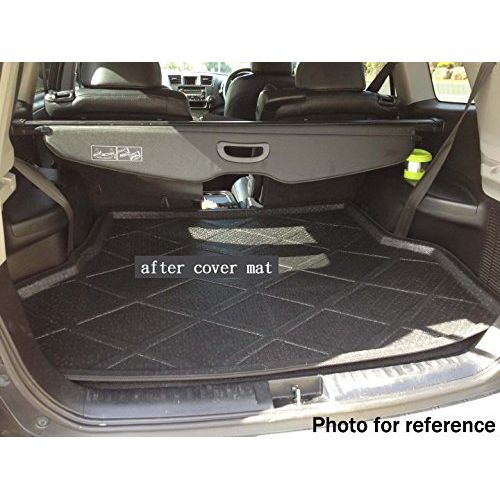  Car mats Kaitian New 1pcs Car Mat Cargo Liner Car Boot Pad Carpet Cargo Mat Trunk Liner Tray Floor Mat Custom Fit for Honda HR-V HRV 2015 2016 2017 2018 2019 2020