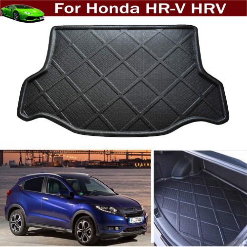  Car mats Kaitian New 1pcs Car Mat Cargo Liner Car Boot Pad Carpet Cargo Mat Trunk Liner Tray Floor Mat Custom Fit for Honda HR-V HRV 2015 2016 2017 2018 2019 2020