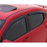 Auto Ventshade 94173 Original Ventvisor Side Window Deflector Dark Smoke, 4-Piece Set for 2016-2018 Honda Civic