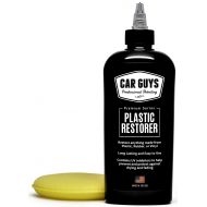 CarGuys Plastic Restorer - The Ultimate Solution for Bringing Rubber, Vinyl and Plastic Back to Life! - 8 oz Kit