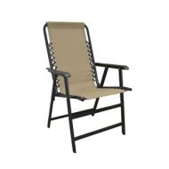 Caravan Canopy Beige Suspension Folding Chair by Caravan Canopy