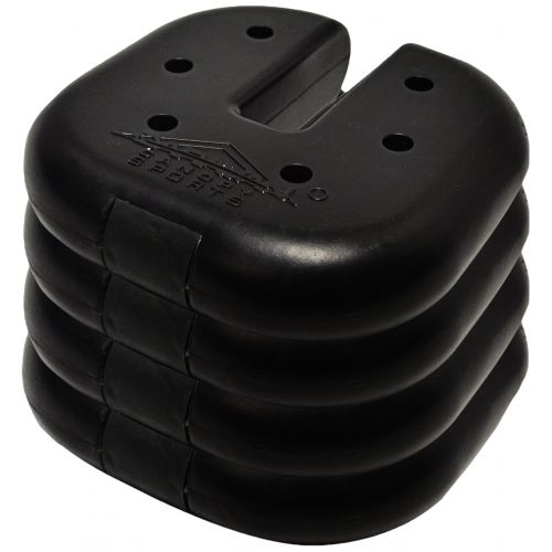  Caravan Canopy Sports 10001200011 Caravan Weight Plates, Black