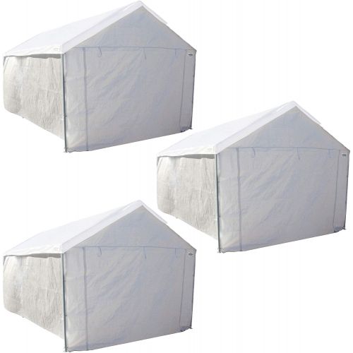  Caravan Canopy Car Port 6 Leg Tent Sidewalls (3 Pack)