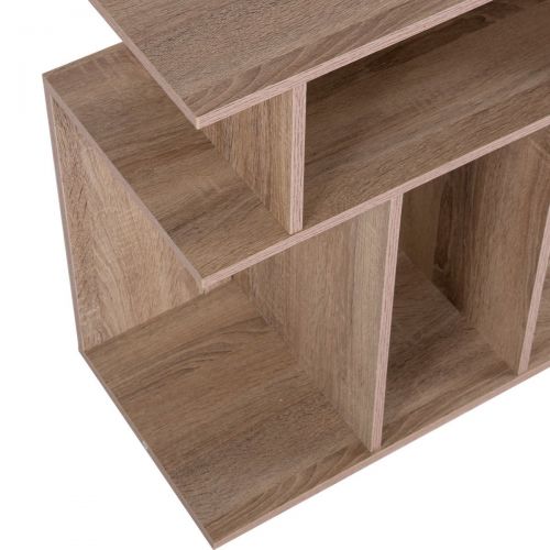  Caraya End Side Sofa Table Desk Living Room Furniture With Storage Shelf