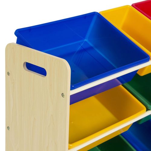  Caraya Toy Bin Kids Storage Box Playroom Bedroom Shelf Drawer