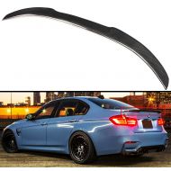 Cuztom Tuning Carbon Fiber M4 Look Performance Style Trunk Spoiler Wing Fits for 2013-2018 BMW F30 328i 335i & F80 M3