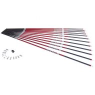 Carbon Express Maxima RED Carbon Arrow Shaft with Dynamic Spine Control, 12-Pack