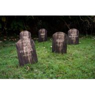 /CardboardSafari Tombstone Yard Sign - Set of 2 - Pick Your Caption!