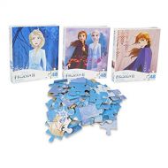 Cardinal Disney Frozen 2 Princesses Anna and Elsa 48 Piece Puzzles (Set of 3 Puzzles)