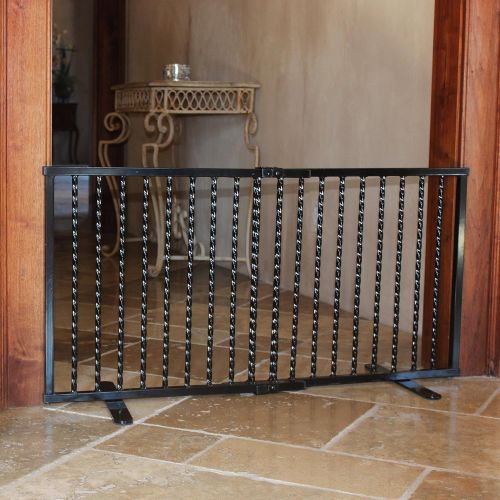  Cardinal Gates Wrought Iron Step Over Freestanding Pet Gate